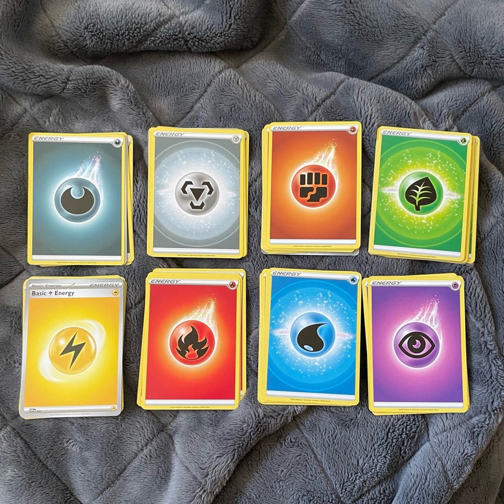 Pokemon Energy Cards (80)